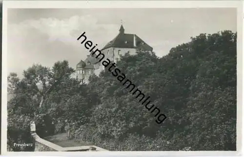 Kirchen an der Sieg - Burg Freusburg - Foto-Ansichtskarte 30er Jahre - Verlag Wilhelm Fülle Barmen