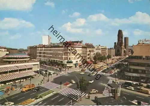Berlin - Kurfürstendamm - AK Grossformat 60er Jahre