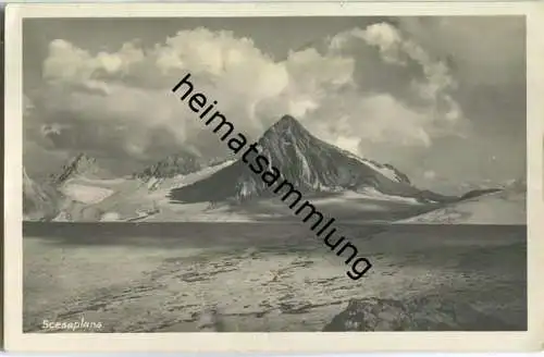 Scesaplana - Foto-AK 20er Jahre - Verlag G. Heinzle 's Erben Bludenz