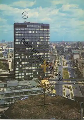 Berlin - Europa Center - AK Grossformat 70er Jahre - Andres + Co Verlag Berlin