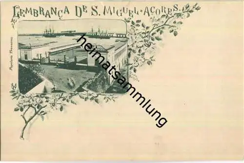 Lembranca de S. Miguel Acores - Verlag Papelaria Travassos ca. 1895