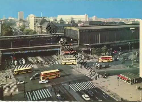 Berlin - Bahnhof Zoo - AK Grossformat 70er Jahre