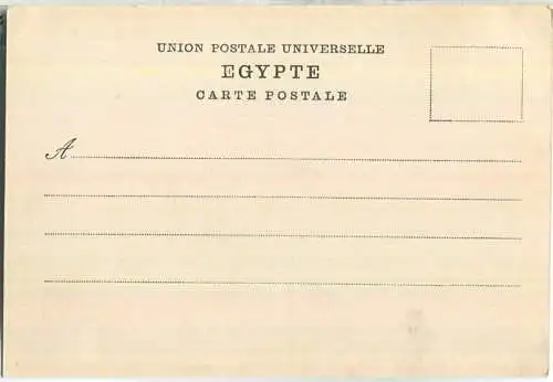 Cairo - Tombeaux des Mamelouques - AK ohne Verlagsangabe ca. 1895