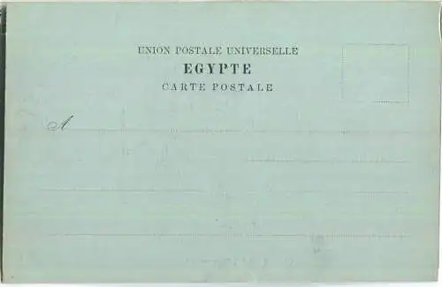 Le Caire - Suk ez Zalat - Verlag Queissner & Co Karlsruhe ca. 1895