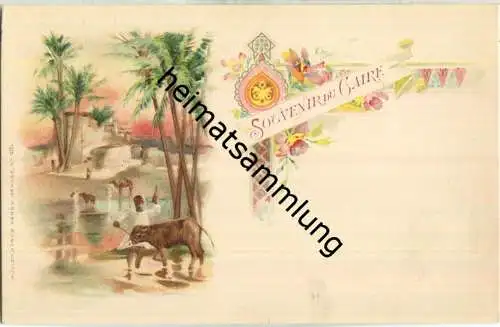 Cairo - Souvenir - Verlag Müller & Trüb Aarau ca. 1895