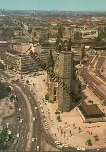 Berlin - Kaiser Wilhelm Gedächtnis Kirche - AK Grossformat 70er Jahre - Verlag Kunst und Bild Berlin