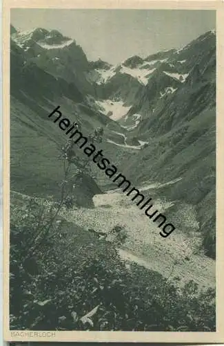 Bacherloch - AK 20er Jahre - Verlag H. Hipp Immenstadt