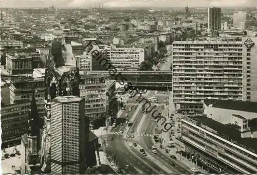 Berlin - Blick auf den Stadtteil Charlottenburg - Foto-AK Grossformat 70er Jahre - Alfred Ziethen Verlag