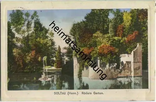 Soltau - Röders Garten - Verlag Heinr. Schütte Soltau