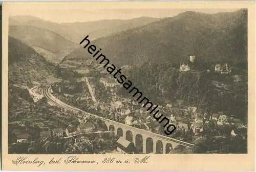 Hornberg - Bahntrasse - Verlag Gebr. Metz Tübingen