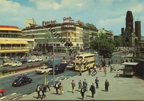 Berlin - Kurfürstendamm - AK Grossformat 70er Jahre  - Verlag Andres + Co Berlin