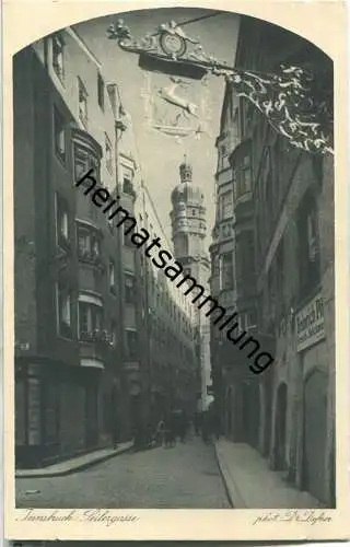 Innsbruck - Seilergasse - AK 30er Jahre - Verlag Dr. A. Defner Innsbruck