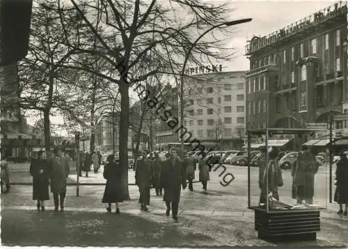 Berlin - Kurfürstendamm Ecke Meineckestrasse mit Hotel Kempinski - Foto-AK Grossformat 50er Jahre - Verlag Herbert Frill