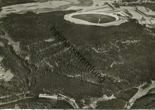 Reisach - Pumpspeicherwerk mit Hochspeicher - Luftaufnahme - Foto-AK Grossformat - Verlag Wolf Nabburg