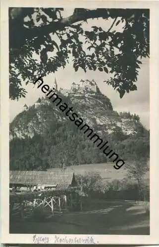 Schloss Hochosterwitz - Foto-AK 20er Jahre - Verlag Postkarten-Industrie Wien