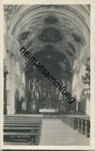Wilten - Stiftskirche - Foto-AK 20er Jahre -  Verlag A. Stockhammer Hall 1925