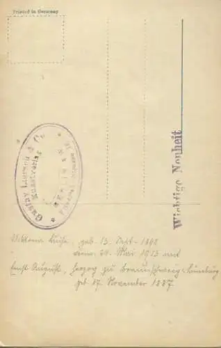 Braunschweig und Lüneburg - Prinz Ernst August - Prinzessin Viktoria Luise - Verlag NPG - Phot. Sandau 1913