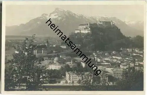 Salzburg - Untersberg - Foto-AK 20er Jahre - Verlag Kunsthandlung Swatschek Salzburg