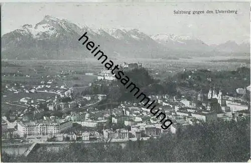 Salzburg - Untersberg - Foto-AK 20er Jahre - Verlag J. Huttegger Salzburg 1925
