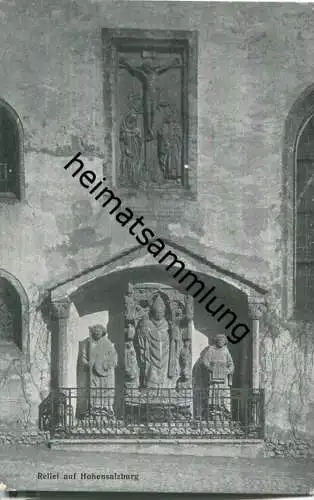 Hohensalzburg - Relief - Foto-AK 20er Jahre - Verlag J. Huttegger Salzburg 1924