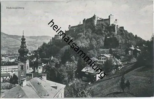 Hohensalzburg - Foto-AK 20er Jahre - Verlag J. Huttegger Salzburg 1924
