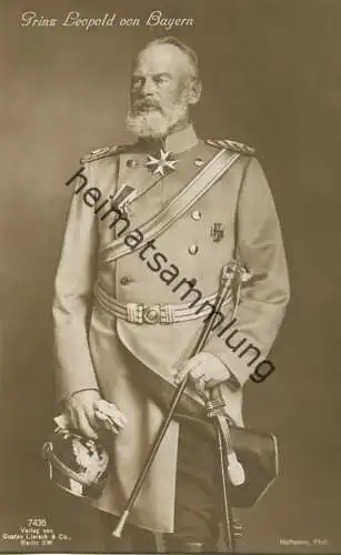 Bayern - Prinz Leopold von Bayern - Phot. Hoffmann - Verlag Gustav Liersch Berlin