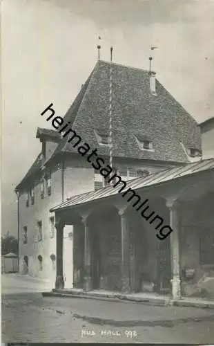 Hall in Tirol - Rathaus - Foto-Ansichtskarte - Verlag A. Stockhammer Hall 1911