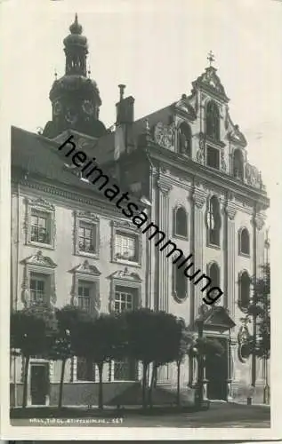 Hall in Tirol - Stiftkirche - Foto-Ansichtskarte 20er Jahre - Verlag A. Stockhammer Hall 1925