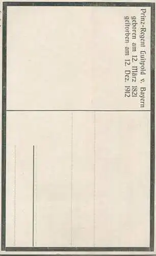 Bayern - Prinz-Regent Luitpold von Bayern