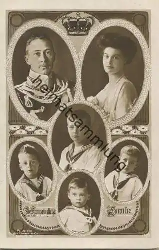 Preussen - Die Kronprinzliche Familie - Verlag Gustav Liersch Berlin