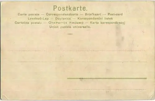 Ziege - Verlag Aquarell-Künstlerkarten L. Franzl & Co München ca. 1900