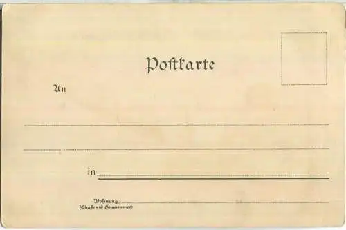 Gut Holz - Das wird ein Schuss ins Volle - Kegeln - Verlag Ottmar Zieher München ca. 1900