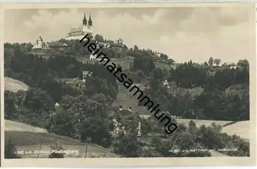 Linz an der Donau - Pöstlingberg - Foto-Ansichtskarte 20er Jahre - Verlag Matthias Kar Innsbruck 1925