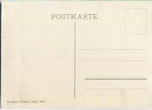 Stift St. Florian - Prälatenstiege - AK 20er Jahre - Verlag Prietzel Steyr 1924