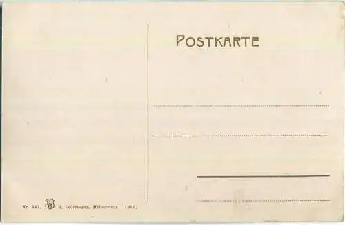 Bodetal im Harz - Kronentempel - Hexentanzplatz - AK 1908 - Verlag R. Lederbogen Halberstadt