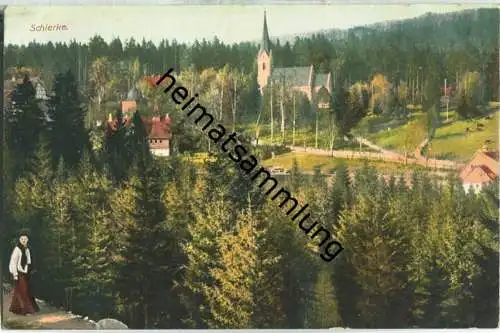 Schierke im Harz - Gesamtansicht - AK ca. 1910