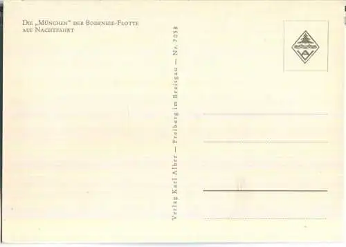 Bodensee - München der Bodenseeflotte auf Nachtfahrt - Verlag Karl Alber Freiburg