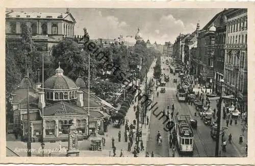 Hannover - Georgstrasse - Strassenbahn - Verlag A. Ullrich Hannover