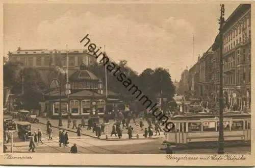 Hannover - Georgstrasse - Cafe Kröpcke - Strassenbahn
