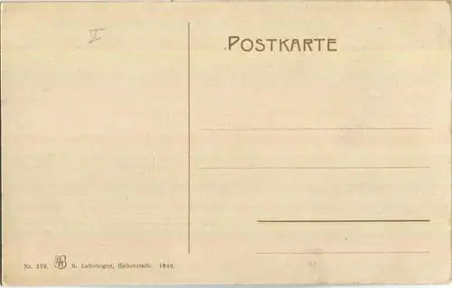 Ilsenburg - Ilsenstein - AK ca. 1910 - Verlag R. Lederbogen Halberstadt