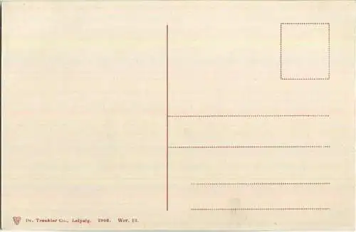 Wernigerode - Schlosshof - AK ca. 1910 - Verlag Dr. Trenkler & Co Leipzig