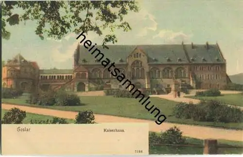 Goslar - Kaiserhaus - AK ca. 1910 - Verlag Reinicke & Rubin Magdeburg