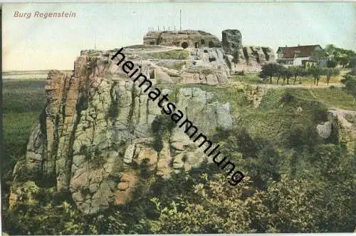 Burg Regenstein - AK ca. 1900 - Verlag C. Greve Blankenburg