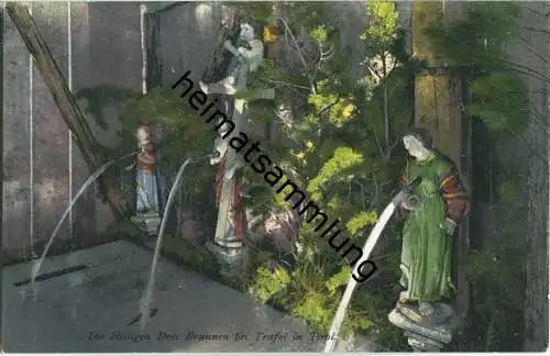 Trafoi - Die Heiligen - Drei Brunnen - AK ca. 1910 - Verlag Johann F. Ammon Bozen