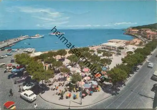Casamicciola Terme - Ischia Insel - Marina Platz - AK Grossformat - gel. 1964