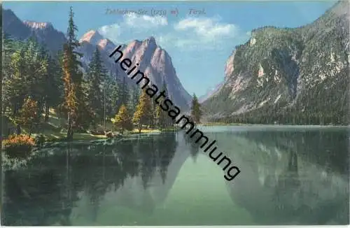 Toblachersee - AK ca. 1910 - Verlag Joh. F. Amonn Bozen