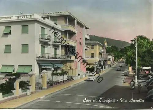 Cavi di Lavagna - Via Aurelia - Foto-AK Grossformat coloriert gel. 1960