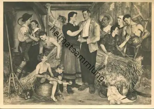 HDK311 - Sepp Hinz - Bäuerliche Trilogie Das Füllhorn - Verlag Photo-Hoffmann München