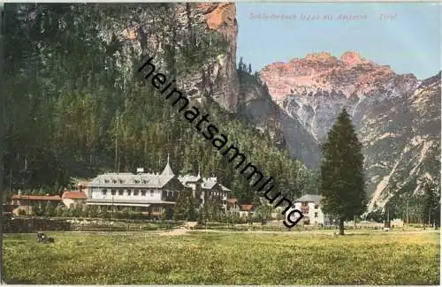 Schluderbach - Ampezzo - AK ca. 1910 - Verlag Joh. F. Amonn Bozen