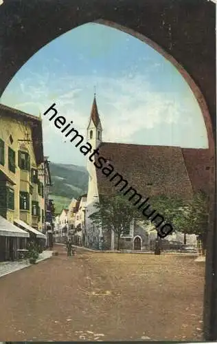 Sterzing - Altstadt - Spitalkirche - AK ca. 1910 - Verlag Gerstenberger und Müller Bozen